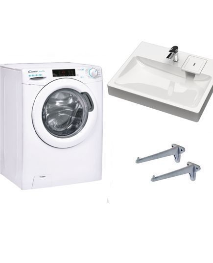 Стиральная машина Candy smart pro CSO34 106T1/2-07 (с паром) раковина ...