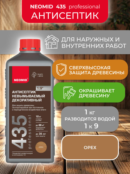 Строительный антисептик Neomid Невымываемый - купить по выгодной цене в ...