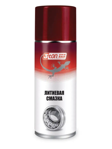 Литиевая смазка (белая), аэрозоль 520г - купить в интернет-магазине ...