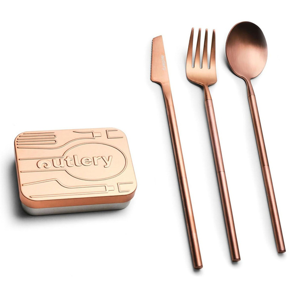 Столовые Приборы Outlery Portable Reusable Stainless Steel Travel ...