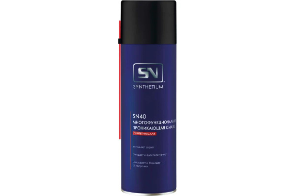 Проникающая многофункциональная смазка-аэрозоль SYNTHETIUM SN40 650 мл ...