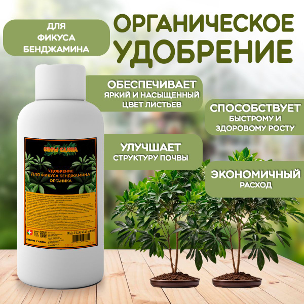 Органическое удобрение для фикуса Бенджамина 500 мл - купить с ...