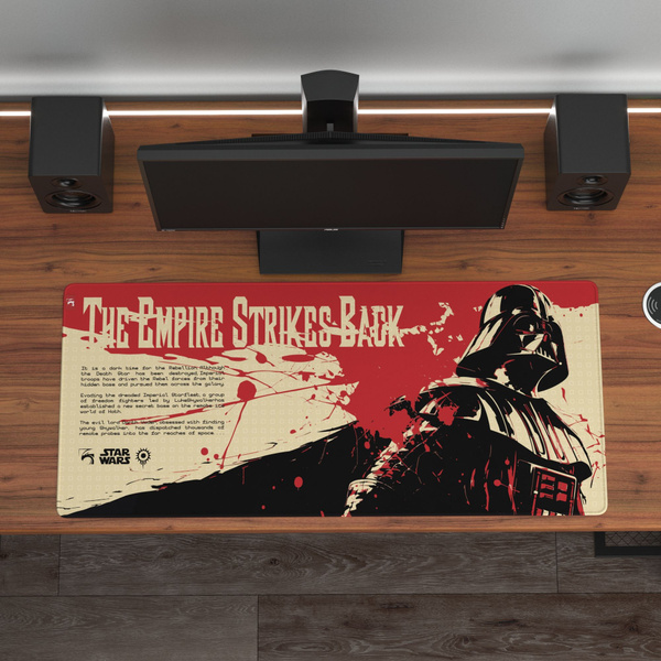 DigitalRazor Игровой коврик для мыши Коврик Star Wars Red, XL, красный ...