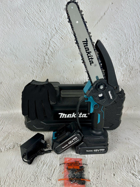 Сучкорез Makita пила аккумуляторная цепная садовая 200 мм 48V Макита ...