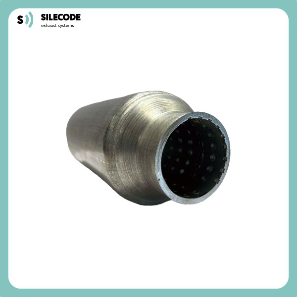 Стронгер (пламегаситель) SILECODE 65х300.102 с перфорированным ...
