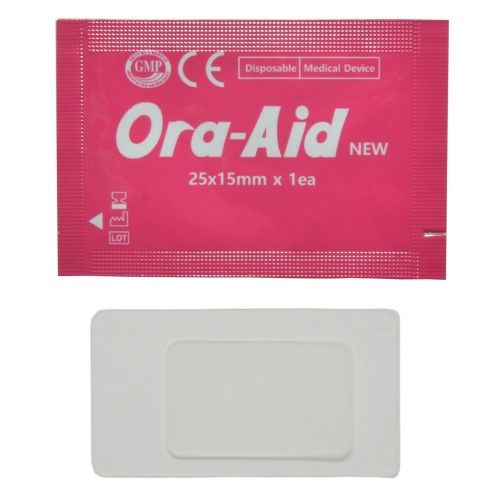 Заживляющий пластырь для слизистой рта ORA-AID, 25*15 мм 1 шт - купить ...