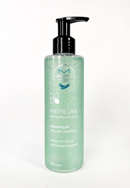 Гель для умывания Masstige "Matte Line", Себум-контроль, смягчение и ...