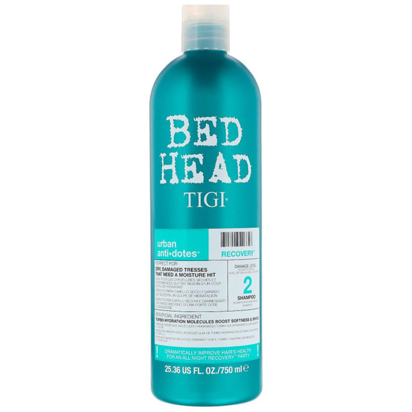 TIGI Bed Head Шампунь для поврежденных волос Anti+dotes Recovery 2, 750 ...