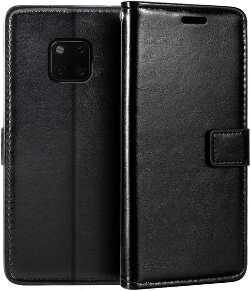 Кожаный флип-кейс для Huawei Mate 20 Pro / Хуавей Мате 20 Про, С ...