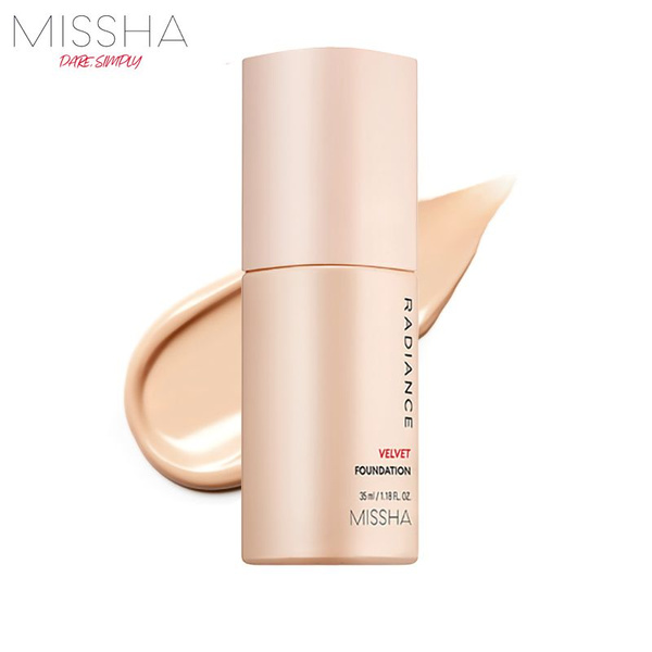 Крем тональный для лица,MISSHA Radiance Velvet Foundation 35мл ( 23 ...