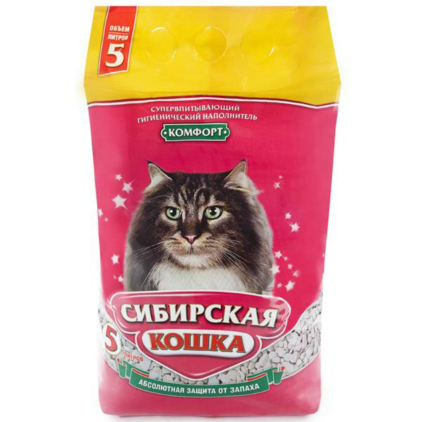 Котофей наполнитель для кошачьего туалета комкующийся