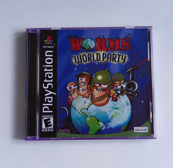 Worms N° 00119 Sur PS1 – Sony PlayStation 1, état Correct, Jeu Culte