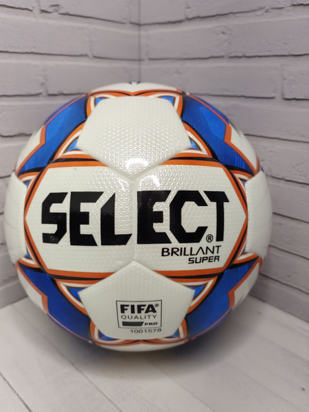 Футбольный мяч Select 234252, 5 размер, белый, синий купить по выгодной ...