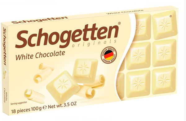 Шоколад белый Schogetten White chocolate, 100 г Германия - купить с ...