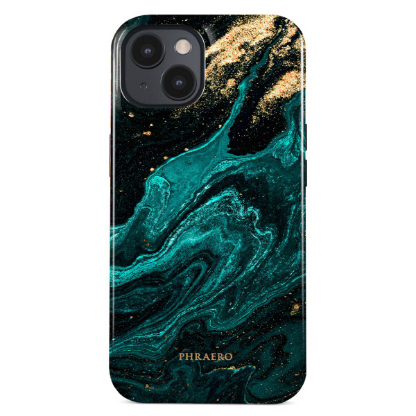 Чехол для iPhone 15 Plus фирменный / кейс на айфон 15 Плюс Изумрудный ...
