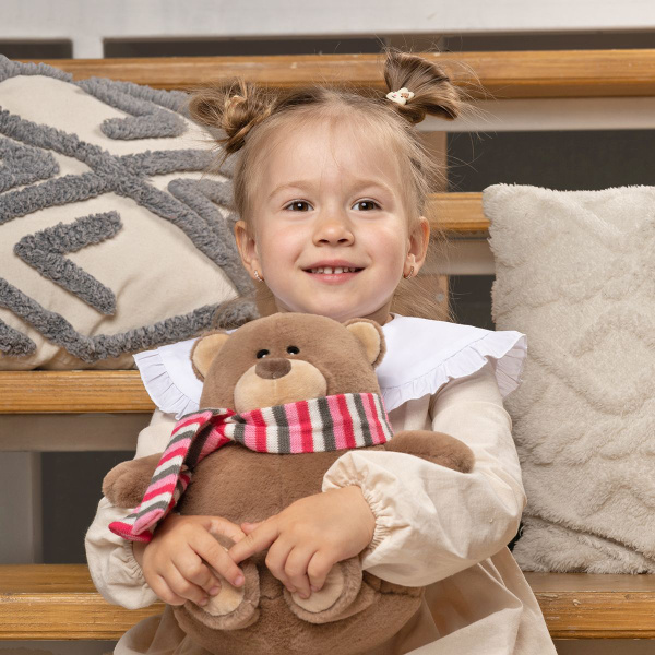 Мягкая игрушка MAXITOYS Толстячки мишка плюшевый Бигги - купить с ...