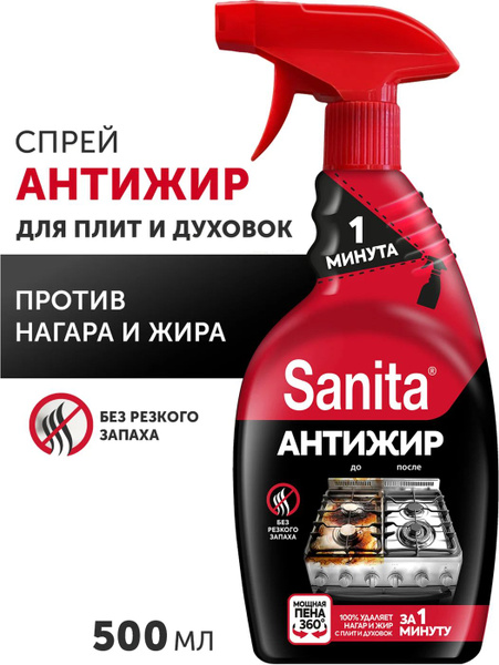 Средство чистящее Sanita 1 минута 500мл - купить с доставкой по ...