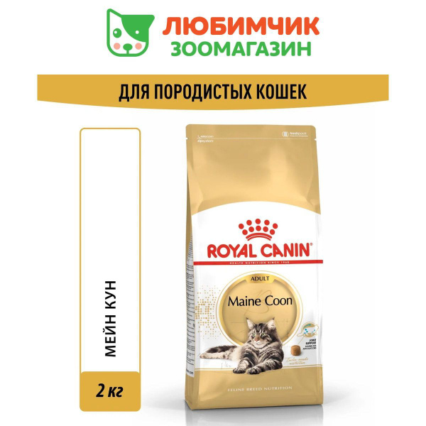 Royal Canin Maine Coon Adult (Роял Канин Эдалт со вкусом птицы) корм ...