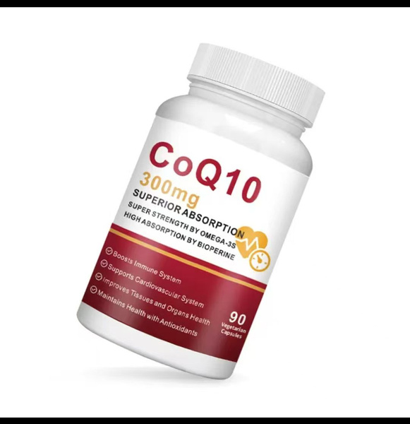 Коэнзим Q-10 в капсулах 200 мг поддерживает здоровье нервов и сердца ...