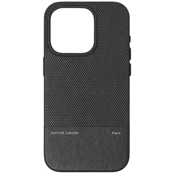 Чехол Native Union (RE)Classic Case для iPhone 15 Pro, MagSafe, черный ...