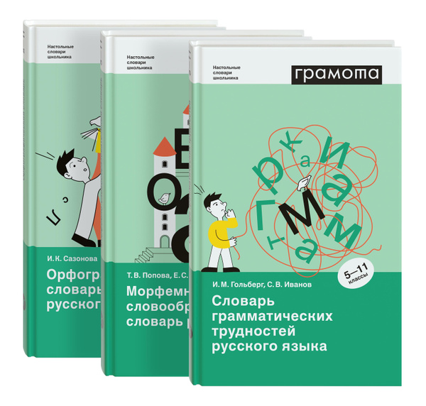 Комплект школьных словарей для основной школы "Грамматика" | Коллектив ...