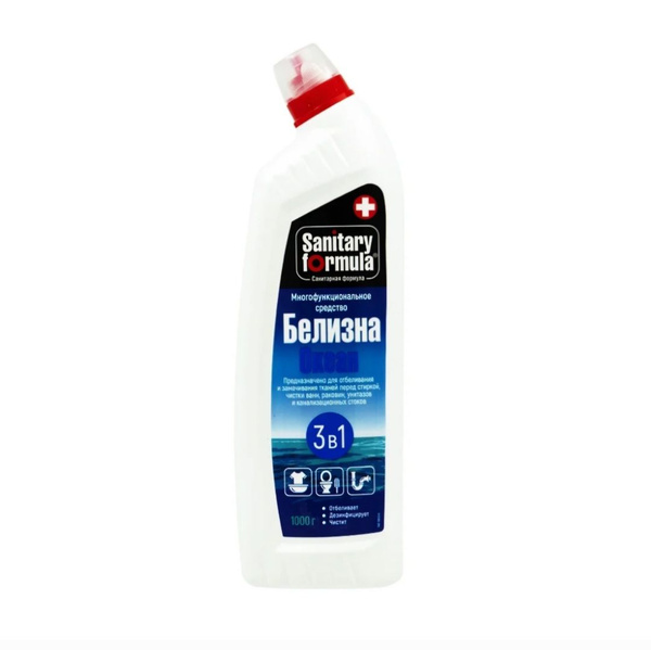 Чистящее средство "Sanitary Formula Белизна" 3 в 1 Океан, 1л - купить с ...