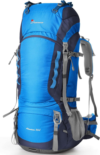 Рюкзак туристический MOUNTAINTOP M5820Ⅱ синий, 80 л - купить по ...