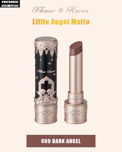 Flower Knows Little Angel Matte Губная помада, 3,5 г - C09 Dark Angel ...