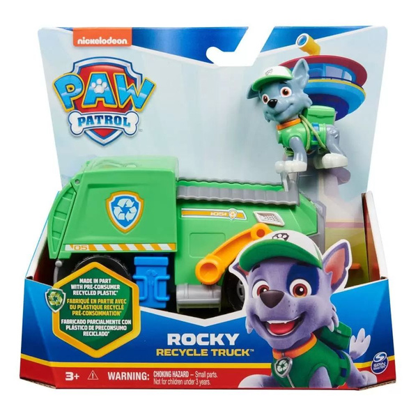 Машинка Paw Patrol Щенячий Патруль Рокки купить на OZON по низкой цене ...