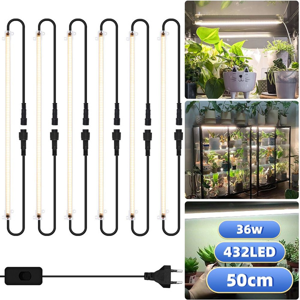 Светодиодный светильник для выращивания рассады комнатных растений ...
