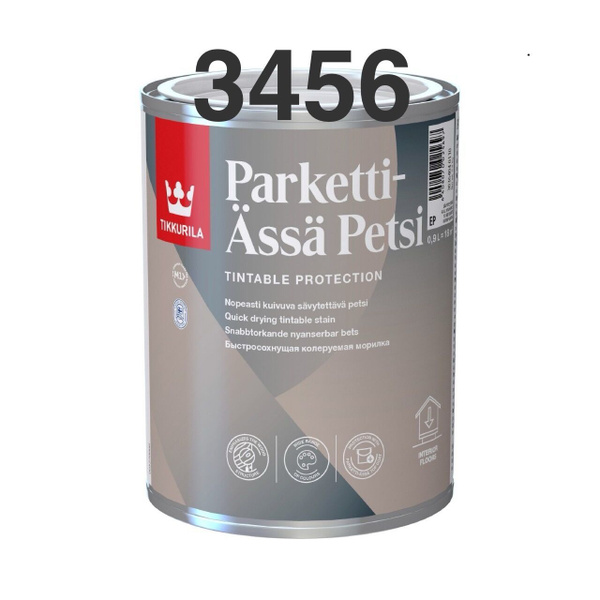 Характеристики морилка Tikkurila PARKETTI ASSA PETSI/ Цвет 3456 ...