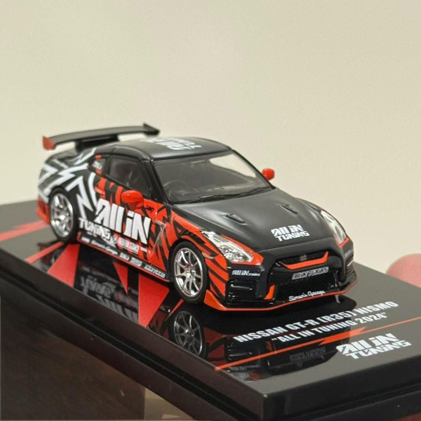 Машинка INNO 1/64 Foshan exhibition limited Nissan GTR R35 nismo All in ...