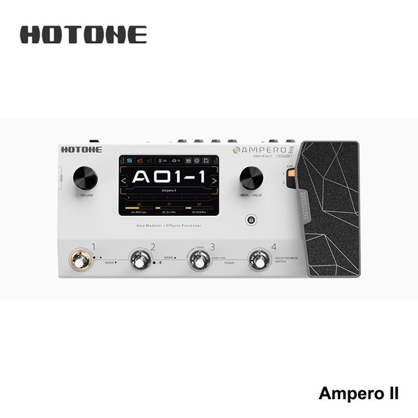 Hotone Ampero II Гитарный мультиэффектный процессор купить на OZON по ...