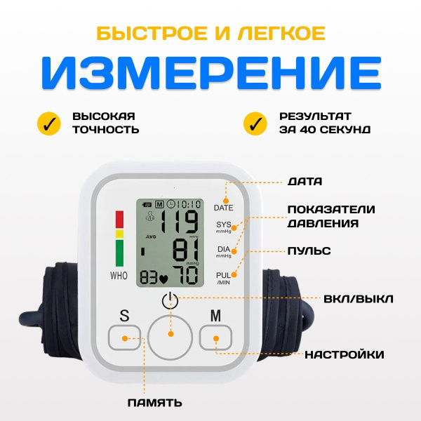 Тонометр автоматический купить на OZON по низкой цене (1739767607)