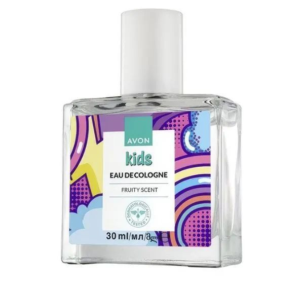 AVON Туалетная вода для девочек Kids EAU De Cologne Fruity Sсkent, 30 ...