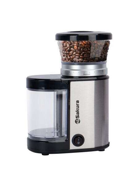 Кофемолка электрическая Sakura SA-6154S жернова сталь 150Вт купить на ...