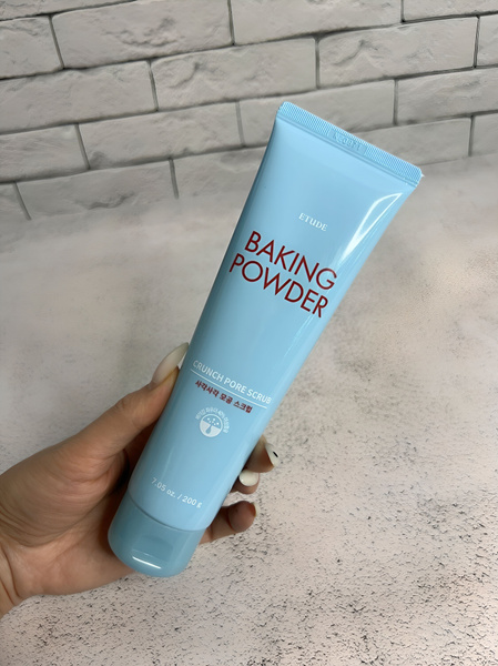 ETUDE HOUSE Скраб для лица с содой в тубе Baking Powder Crunch Pore ...