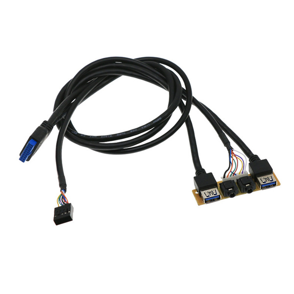 Передняя панель MyPads с портами USB3.0 + HD аудиоразъем для ...