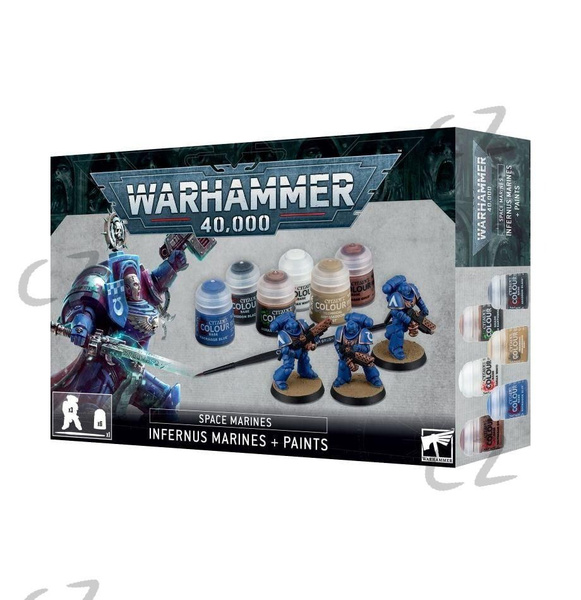 Набор миниатюр Warhammer 40000: Space Marines - Infernus Marines ...