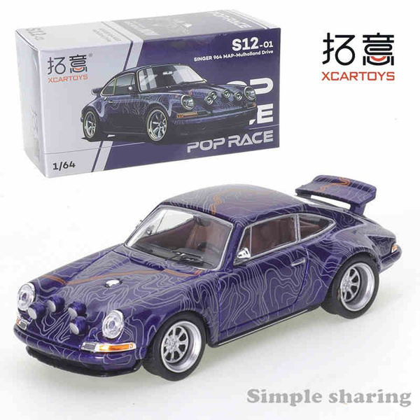 Характеристики Машинка XCARTOYS POP RACE 1:64 Porsche SINGER 964 Map of ...