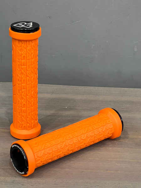 Grippler Lock-On Handvatten 33mm - oranje RACE FACE