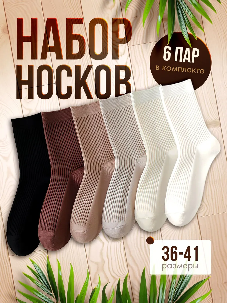 Носки,6пар