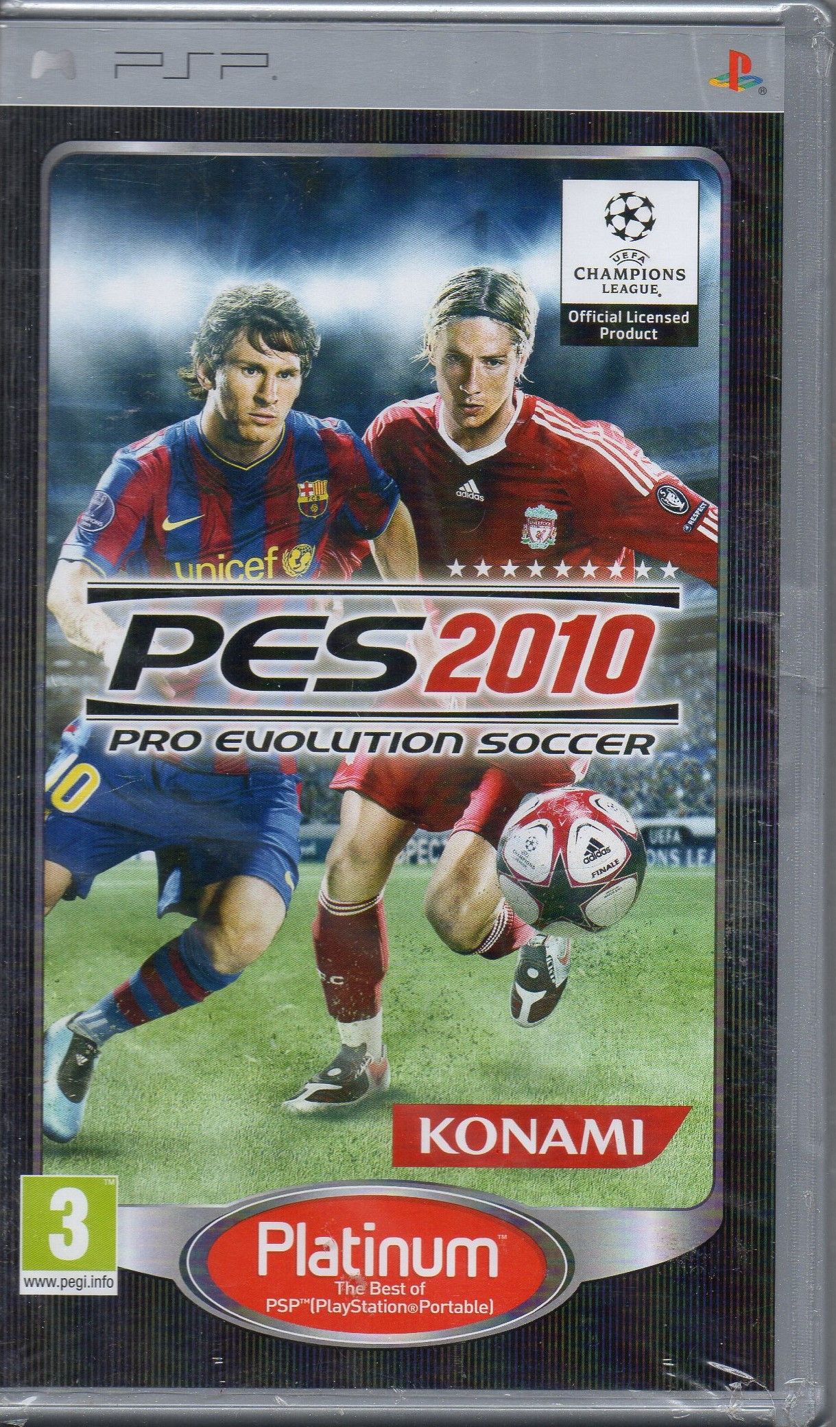 Игра PSP Pro Evolution Soccer 2010 для игровой консоли СОНИ (PlayStation Portable (PSP), Английская версия)