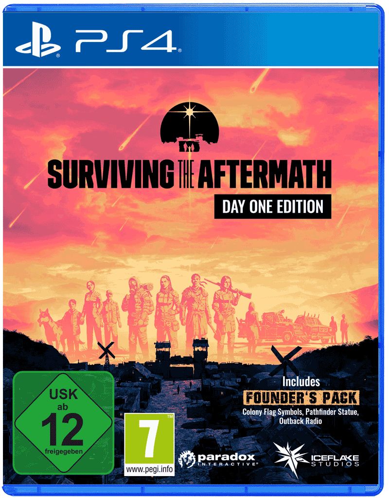 Игра Surviving The Aftermath. Day One Edition (PlayStation 4, Русские субтитры)