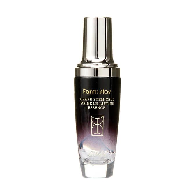 Grape stem cell. Эмульсия для лица farmstay grape stem cell emulsion. farm stay grape stem cell wrinkle lifting essence. эмульсия с фито-стволовыми клетками винограда grape stem cell emulsion, 130. лифтинг-эссенция со стволовыми клетками farmstay grape stem cell wrinkle lifting essence.