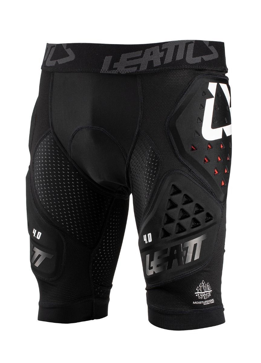 Шорты защитные Leatt 3DF 4.0 Impact Shorts, Black, L, 2022