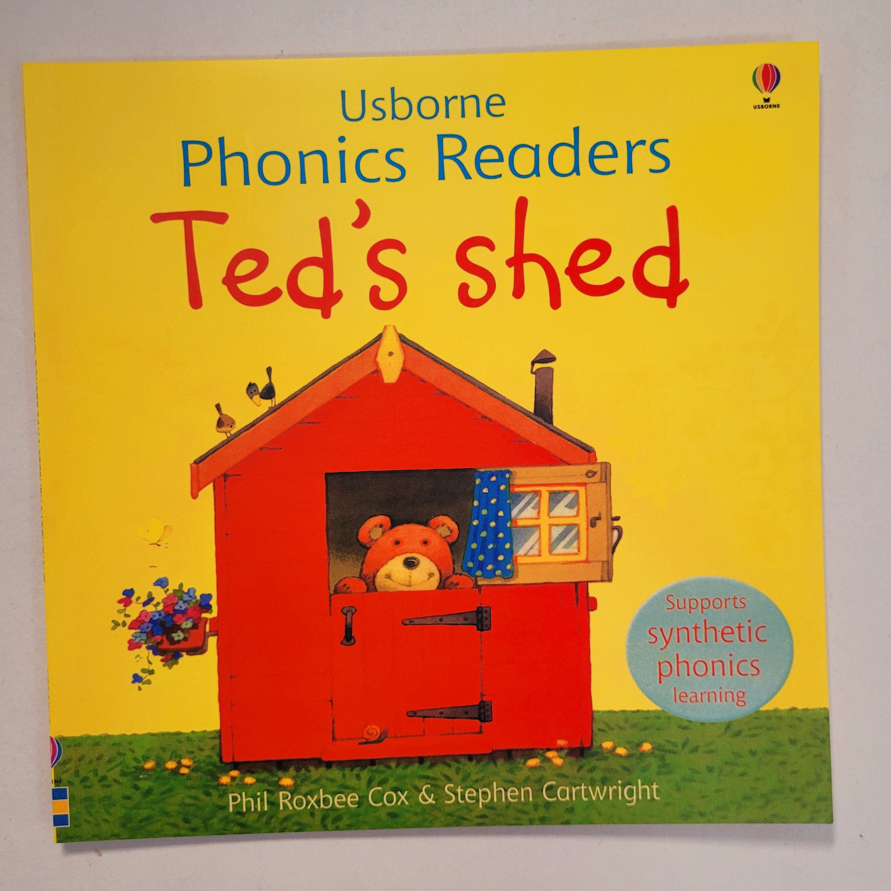 Usborne Phonics Readers. Ted s Shed | Cox Philip