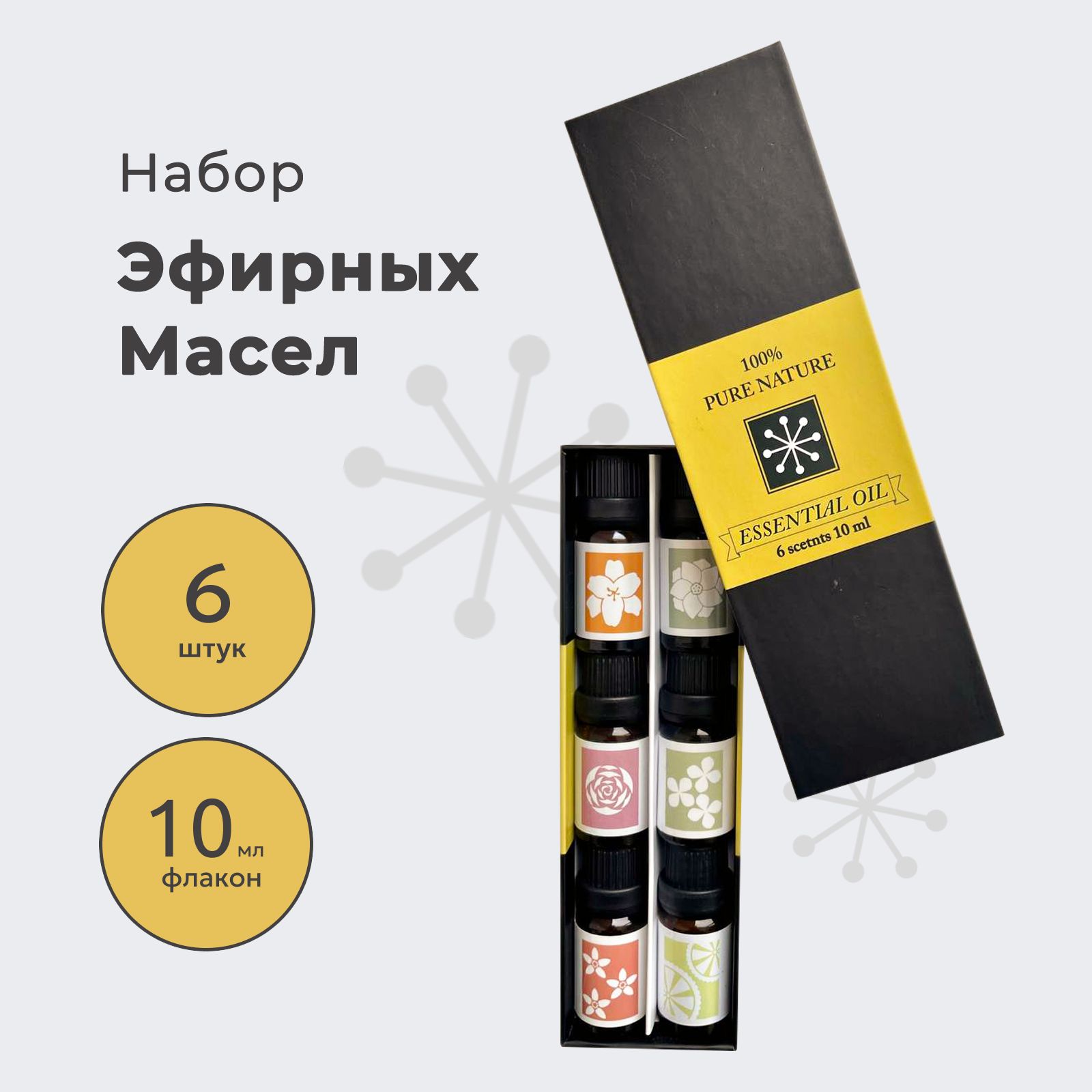 Essential oil EssentialOilblack Набор для ароматерапии 60 мл (393904975)