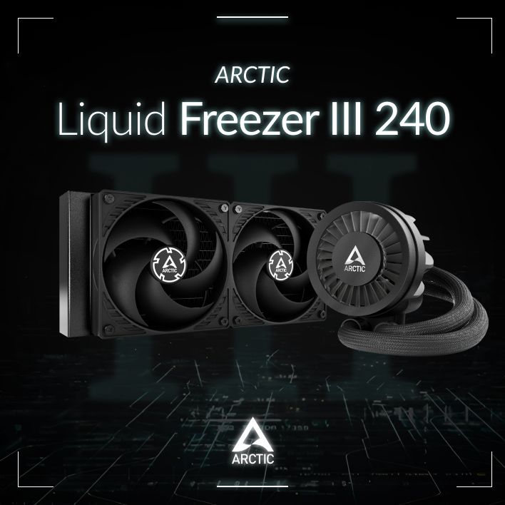 СистемаводяногоохлажденияArcticLiquidFreezerIII240