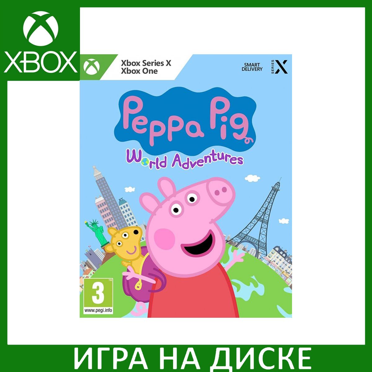 Игра Peppa Pig: World Adventures (Свинка Пеппа: вокруг света) (Xbox Series,  Xbox One, Английская версия) купить по низкой цене с доставкой в  интернет-магазине OZON (1331084426)